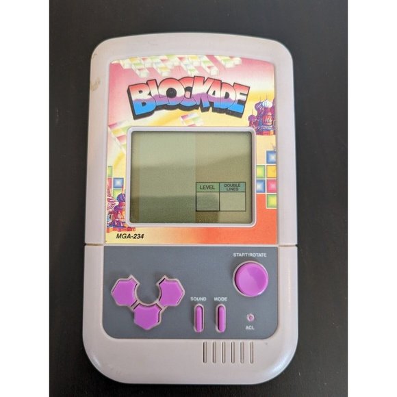 RARE VTG Blockade Hand Held Game TESTED WORKING SCREEN & SOUND - Picture 1 of 5